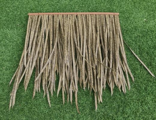 Grijze synthetische rieten dakpannen voor tuin 45*50cm en 30*45cm Realistisch uiterlijk