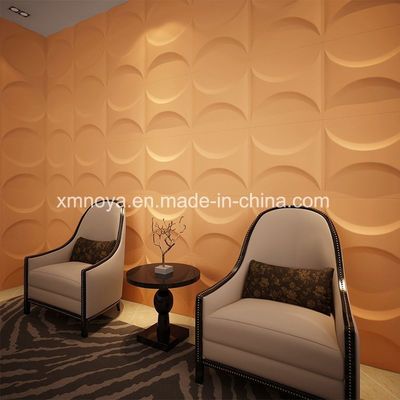 Moderne geluidsisolatie 3D wandpaneel voor bedrijfsinterieur 500mmx500mm Verbetering