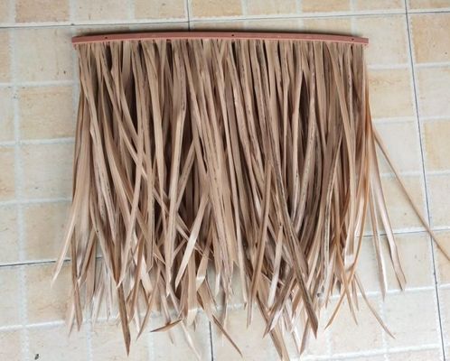 Kunstmatige brandwerende synthetische rieten dakpannen met een op maat gemaakte PVC-materiaalcomponent
