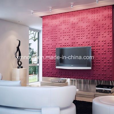 Accoustic Decorative 3D Wall Board 460mm*460mm Grootte voor TV-achtergrond in woonkamer