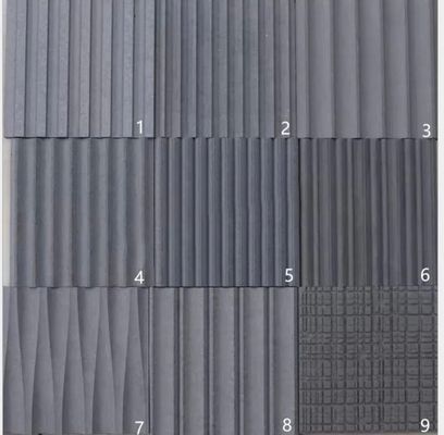 3D-geplatte decoratieve vezelcement gevel voor hittebestendig materiaal