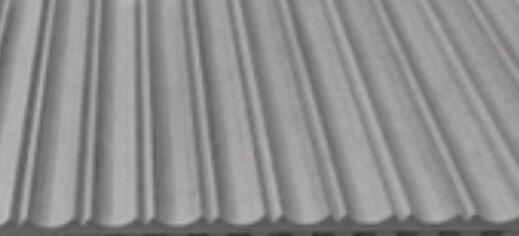 3D-geplatte decoratieve vezelcement gevel voor hittebestendig materiaal