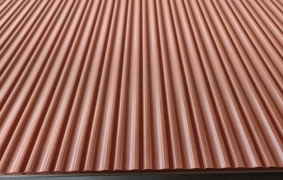 3D-geplatte decoratieve vezelcement gevel voor hittebestendig materiaal