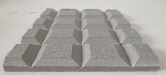 3D-geplatte decoratieve vezelcement gevel voor hittebestendig materiaal