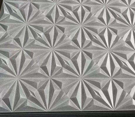 3D-geplatte decoratieve vezelcement gevel voor hittebestendig materiaal