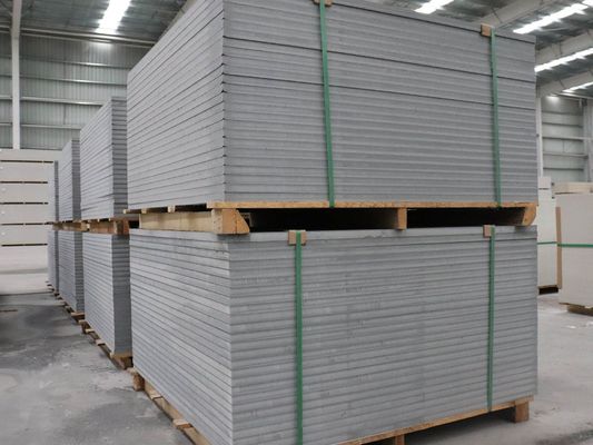 1220*2440*4-20mm Brandbestendig Versterkt Cementvezel Scheidingswandpaneel voor decoratie