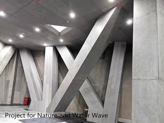 Hoge sterkte brandwerend scheidingswandpaneel van cement voor gebouwde decoratie