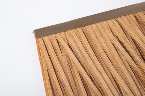 Op maat gemaakte brandwerende synthetische tropische rieten dakpannen voor hotel-HDPE Tiki Huts