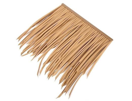 Op maat gemaakte brandwerende synthetische tropische rieten dakpannen voor hotel-HDPE Tiki Huts