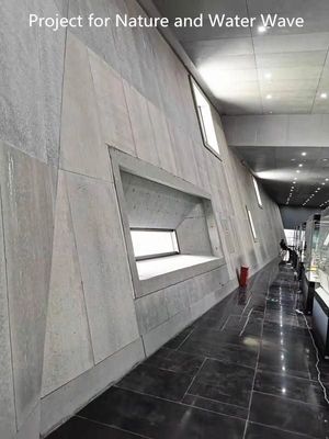 Brandwerend akoestisch geluidsversterkt glasvezel-cement scheidingswandbord voor scheidingswerken