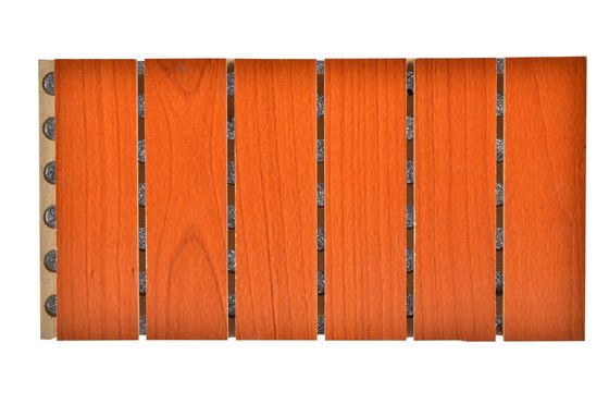 Accoustic Wooden Wall Board Perforated Wooden Acoustic Panels voor bouwmateriaal