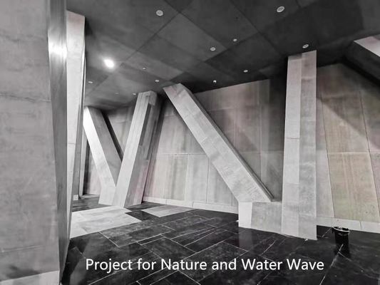 Instant Materials waterdicht geluidsdicht versterkt glasvezel cement scheidingsbord voor kantoor