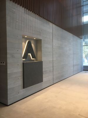 Instant Materials waterdicht geluidsdicht versterkt glasvezel cement scheidingsbord voor kantoor