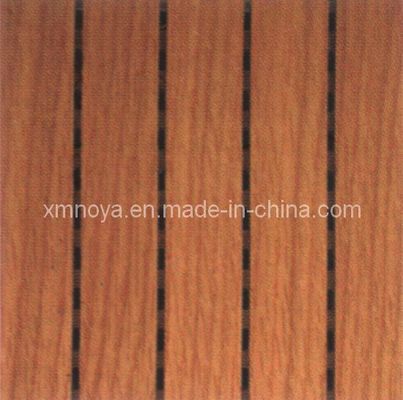 Houten akoestische panelen Beste wand decoratieve akoestische plaat voor bouwmateriaal