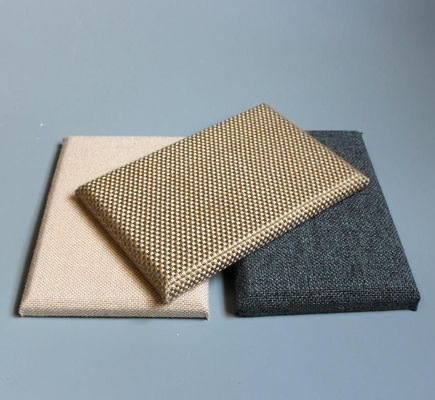 E1 Acoustic Sound Absorption Glasvezelwandpaneel voor vervangbaar bouwmateriaal