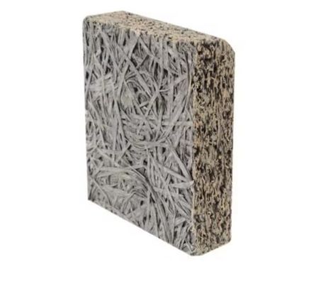 Decoratieve materialen Hout wol geluidsakoestisch cementplaat voor houten akoestische panelen