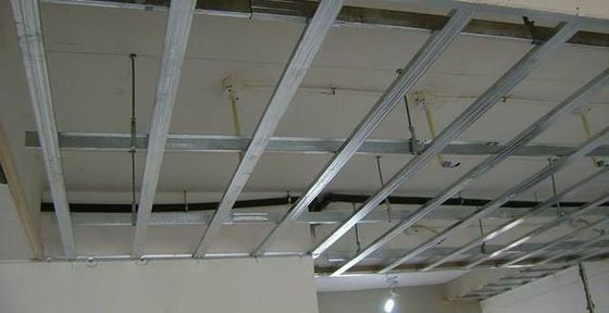Staalprofiel voor interieurmuur en hangplafonddikte 0,40 tot 1,0 mm