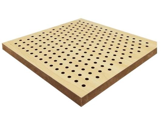 Vervang MDF houten plaat voor decoratieve open haard akoestische geluidsisolatie wandpaneel