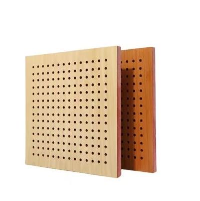 Vervang MDF houten plaat voor decoratieve open haard akoestische geluidsisolatie wandpaneel