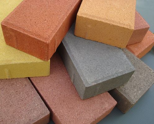 Geschikt voor parkeerplaatsen en gemeenschappelijke rijstroken Bruin Waterdoorlaatbaar Brick / Block Paving