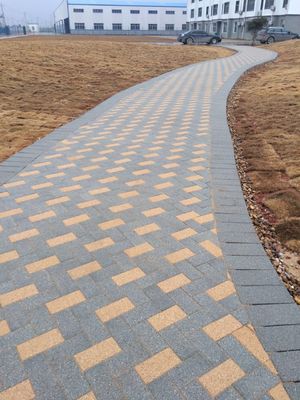 Geschikt voor parkeerplaatsen en gemeenschappelijke rijstroken Bruin Waterdoorlaatbaar Brick / Block Paving