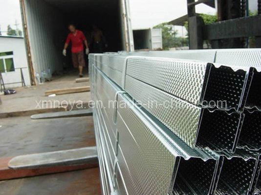 Gegalvaniseerde stalen keel voor het bouwen van lichtkanaal 50*35/70*35/73*36mm Hoogte 25mm