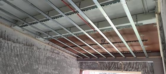 Stalen wandschermmateriaal gegalvaniseerd metalen kanaal voor koud buigen Binnenrandkanaal