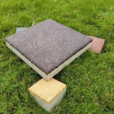 Rode porseleinen geplaveide baksteen 100 mm * 25 mm Grootte voor patio oprit Anti-Slip 65-85 Bpn
