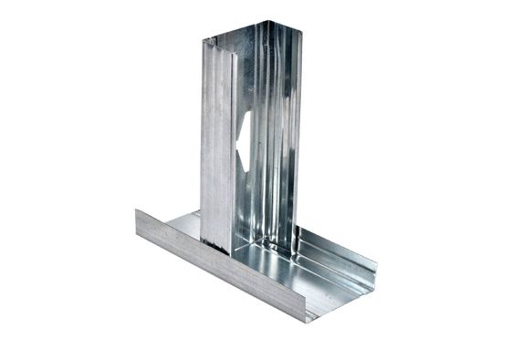 3000 mm standaardlengte gegalvaniseerd gipsplaten gebouw metalen kanaal plafondprofiel