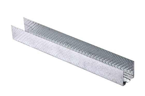 3000 mm standaardlengte gegalvaniseerd gipsplaten gebouw metalen kanaal plafondprofiel