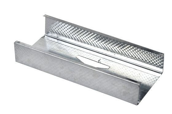 Hoofdkanaal gegalvaniseerd staalprofiel met 25mm/29mm/32mm/40mm hoogte en U-type ontwerp