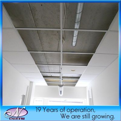 Hotel plafond ophangingssysteem gegalvaniseerd staal metalen profielen 0,40-1,0 mm Dikte