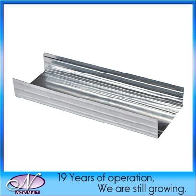 Gegalvaniseerde plaat staal scheidingswand Metalen profiel Breedte 72 mm Standaardlengte 3000 mm