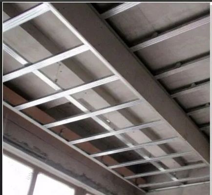3000 mm standaardlengte L-type gegalvaniseerd droogwandprofiel metalen staal C plafondkanaal