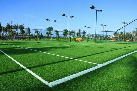Internationale klasse gebogen garen vorm synthetisch groen tapijt voor binnen- en buiten