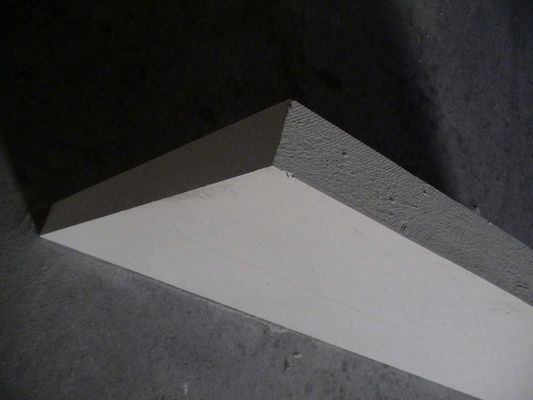 Calciumsilicaatpijpen Thermische isolatie Gebouwbouwmaterialen 220 kg/m3 Wit