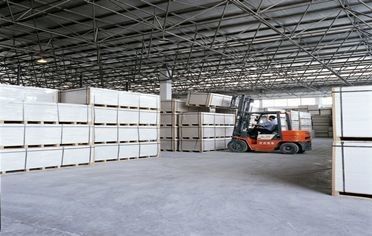 Keramische vezelplaten met lage dichtheid voor warmte-isolatie 1220*2440*4-20 mm voor industriële ovens