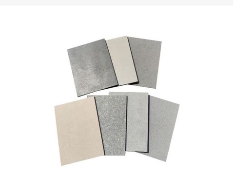 Vibersementplaten bekleding zijschermen Grijze Buitenbouw Waterdicht Calciumsilicaatplaten Calciumsilicaatplaten