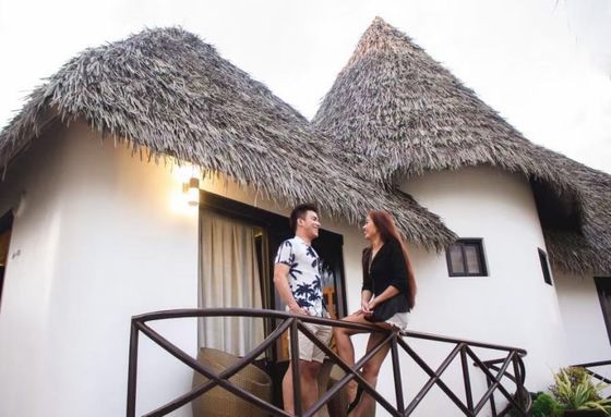 Naturalistisch platte rieten tegel textuur 100% simulaties van echt rieten dak