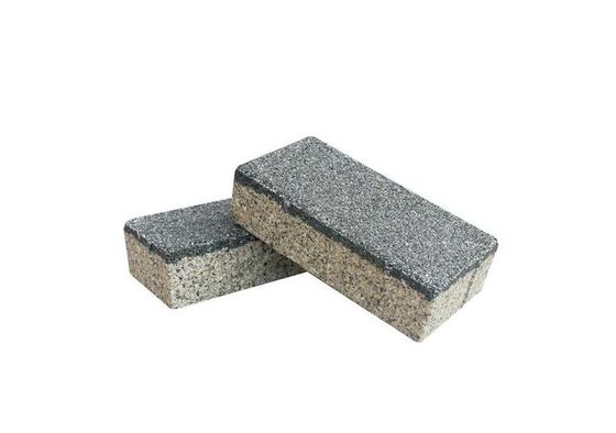 200*100mm/200*200mm Goedkope waterdoorlaatbare keramische bakstenen voor straatvloeren