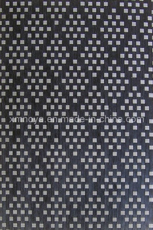 Zwart geweven houten fineerplaat 1220*2440 mm voor wanddecoratie