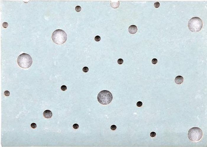 Geluidsdicht plafond 600*600mm Design akoestisch papiergezicht gipsplaten voor wanddecoratie