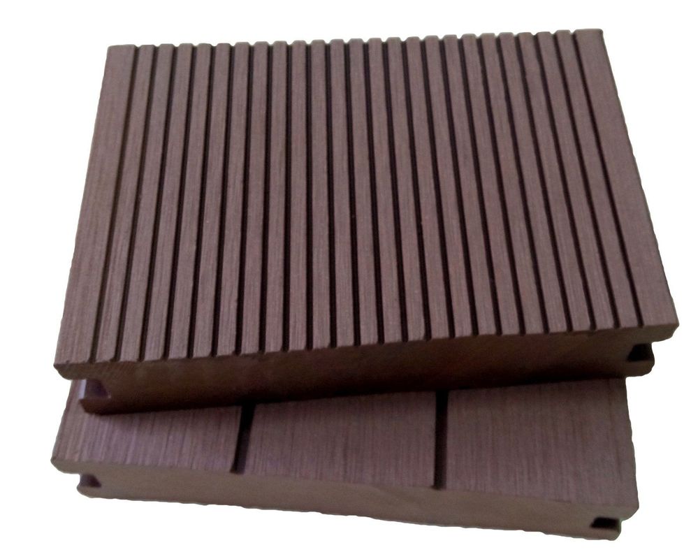 Houtkorrelpatroon Groen WPC vloer Synthetisch / Hout Plastic Composite Decking 90mm*40mm