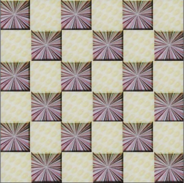 Kleurrijk kunststof 3D-paneel/plank voor wand-/plafonddecoratie in 500*1000*3,0 mm