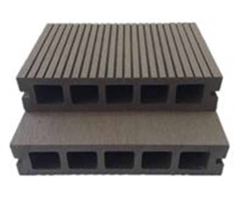 150 mm * 25 mm aangepaste WPC buitenvloertegels gemaakt van hout plastic composiet