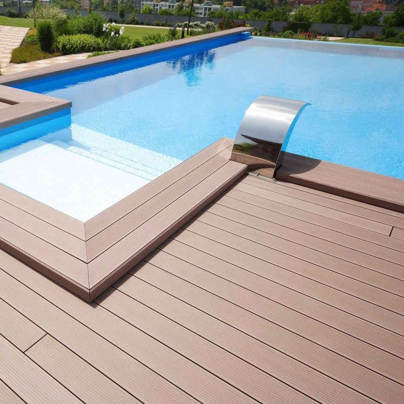 WPC9954 WPC-dekwerk van hout-plasticcomposite voor sportruimte met weinig onderhoud