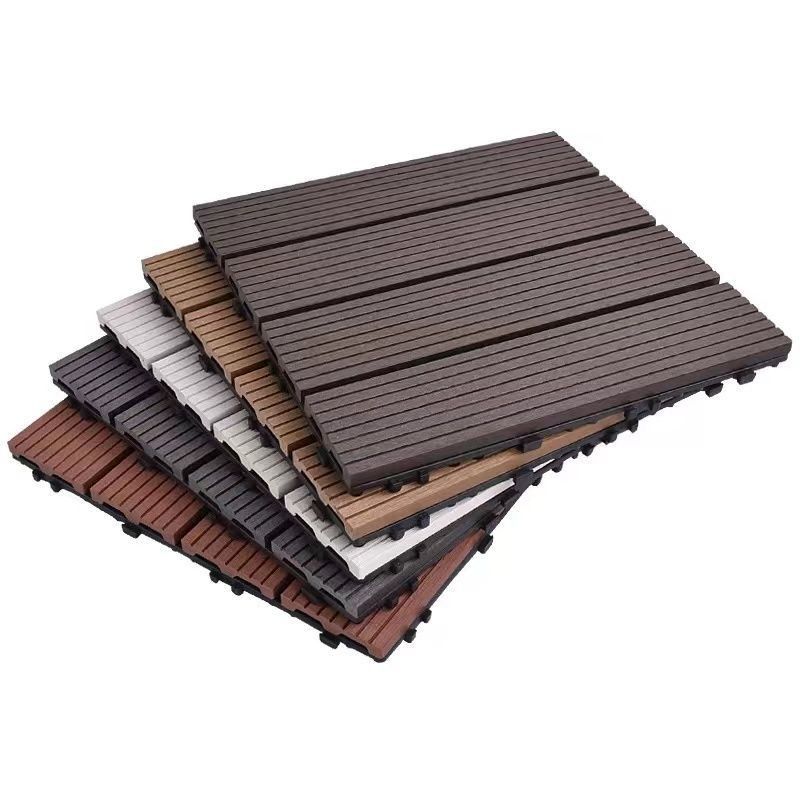 300*300mm WPC hout-plastic composiet buitenvloeren/dekbedekking voor tuinverbetering