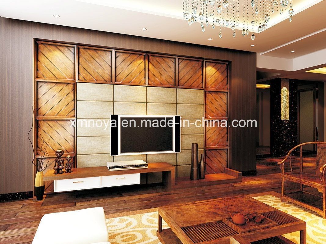 500 mmx500 mm akoestisch absorptie waterdicht 3D decoratief paneel voor wanddecoratie