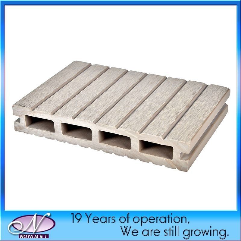 150mm*25mm Op maat gemaakte groene houten plastic composiet WPC-dekvloertegels