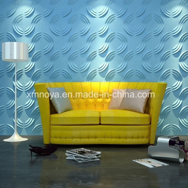 B1 Brandbestendig 500mmx500mm Decoratief akoestisch 3D wandbedekkingspaneel voor achtergrond van een bank